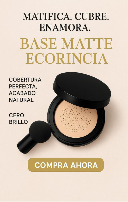 🎀 Base de alto cobertura Ecorincia 🎀