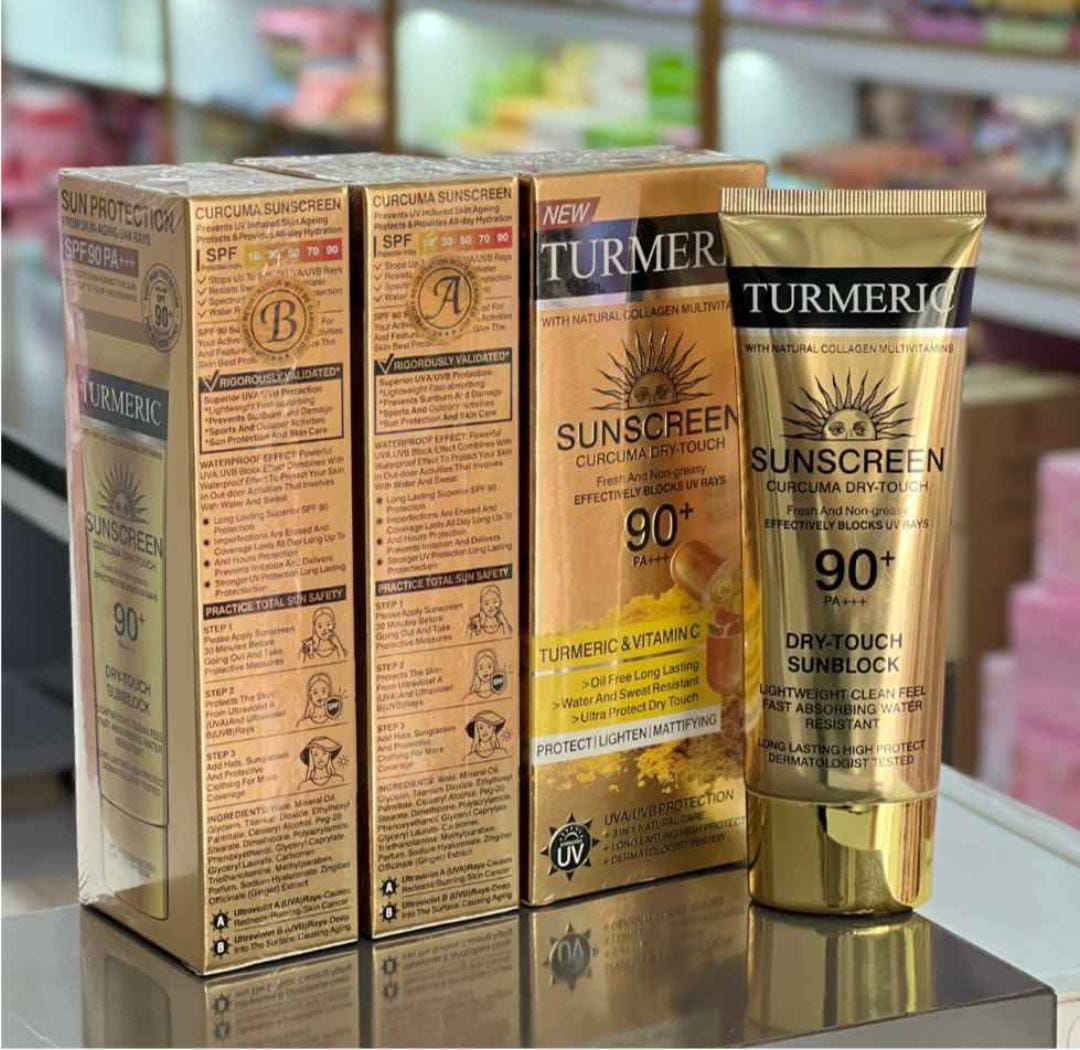 🎀🎀PROTECTOR SOLAR DE CÚRCUMA FACTOR 90 🎀🎀